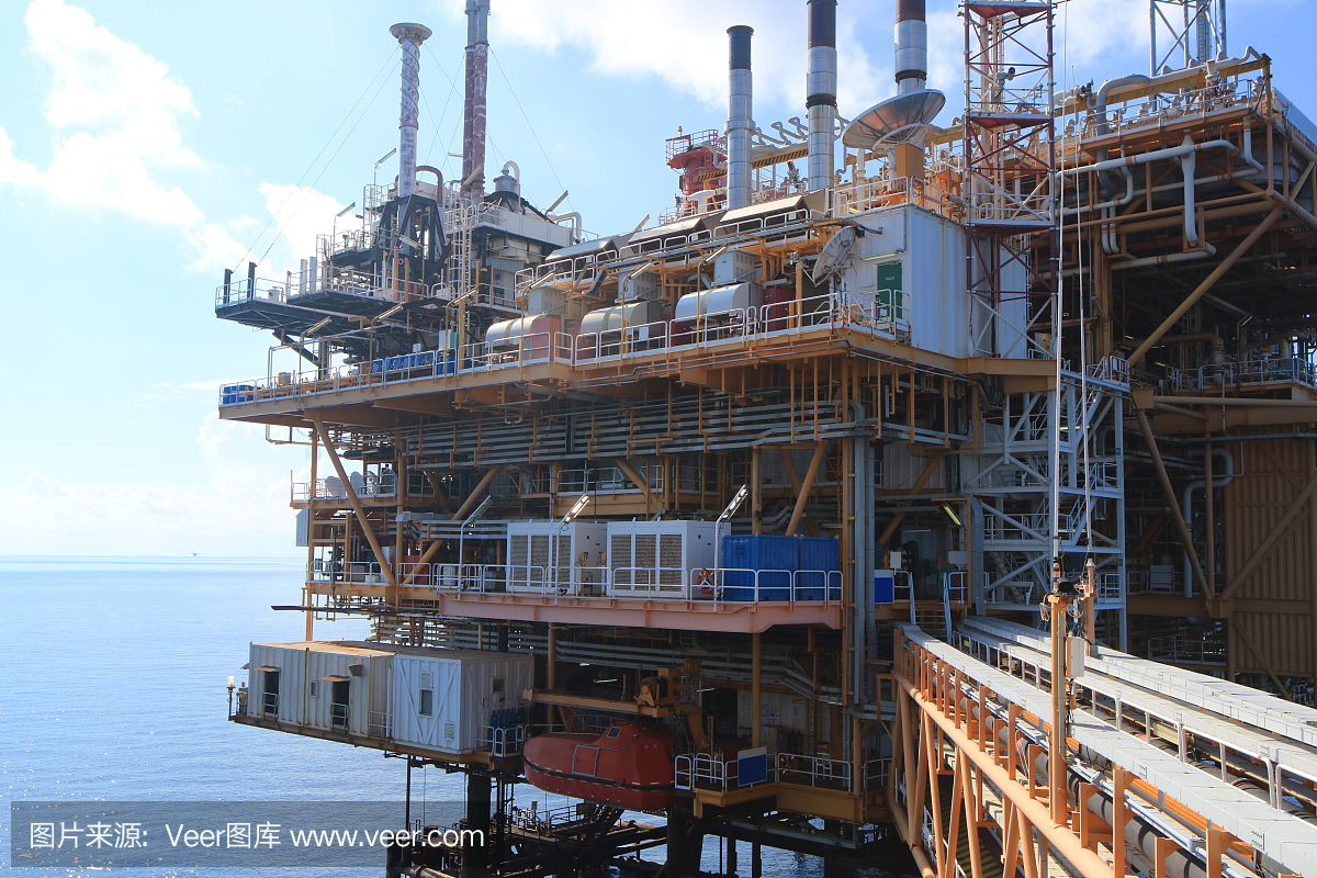 用于生产石油和天然气的海上建设平台,石油和天然气行业
